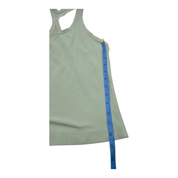 Lululemon Top Women 8 Green Tank Racerback Sportswear Athleisure Crossfit Gym - Picture 4 of 6